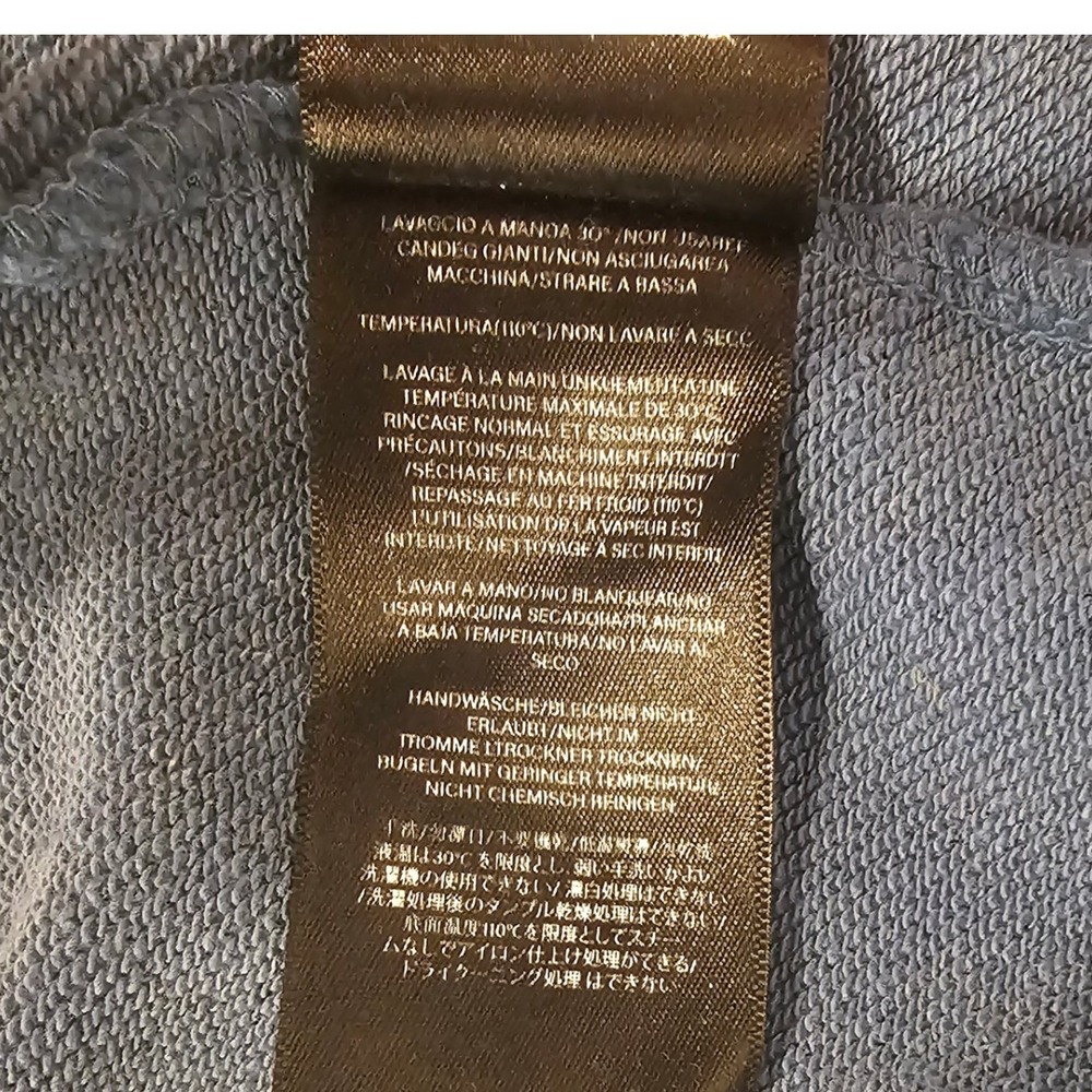 Saint Tears Hoodie‎ Men's Xl Blue Graphic Print Pullover Sweatshirt, Streetwear - Picture 12 of 12